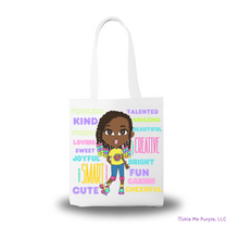 Load image into Gallery viewer, Kid Canvas Tote Bag