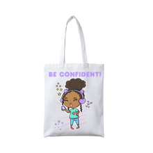 Load image into Gallery viewer, Kid Canvas Tote Bag