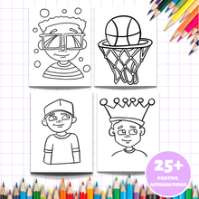 Load image into Gallery viewer, Oh Boy! Coloring Book
