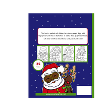 Load image into Gallery viewer, Tickle Me Purple Holiday Fun Coloring Book