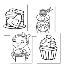 Load image into Gallery viewer, Hugs and Kisses Jumbo Coloring Book

