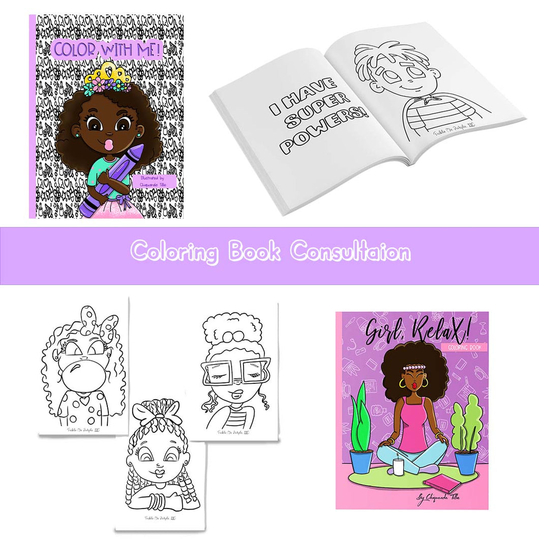 Creating a Coloring Book Consultation