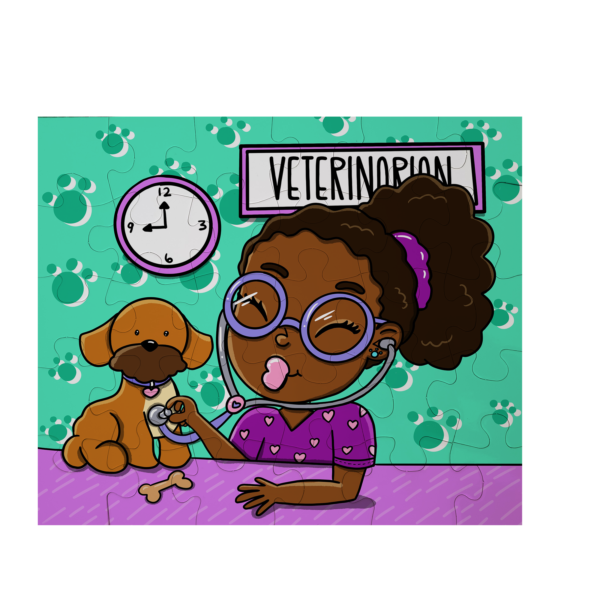 Baking Fun: Black Children's Puzzle - 24-Piece Jigsaw for Ages 3 and U –  Tickle Me Purple, LLC